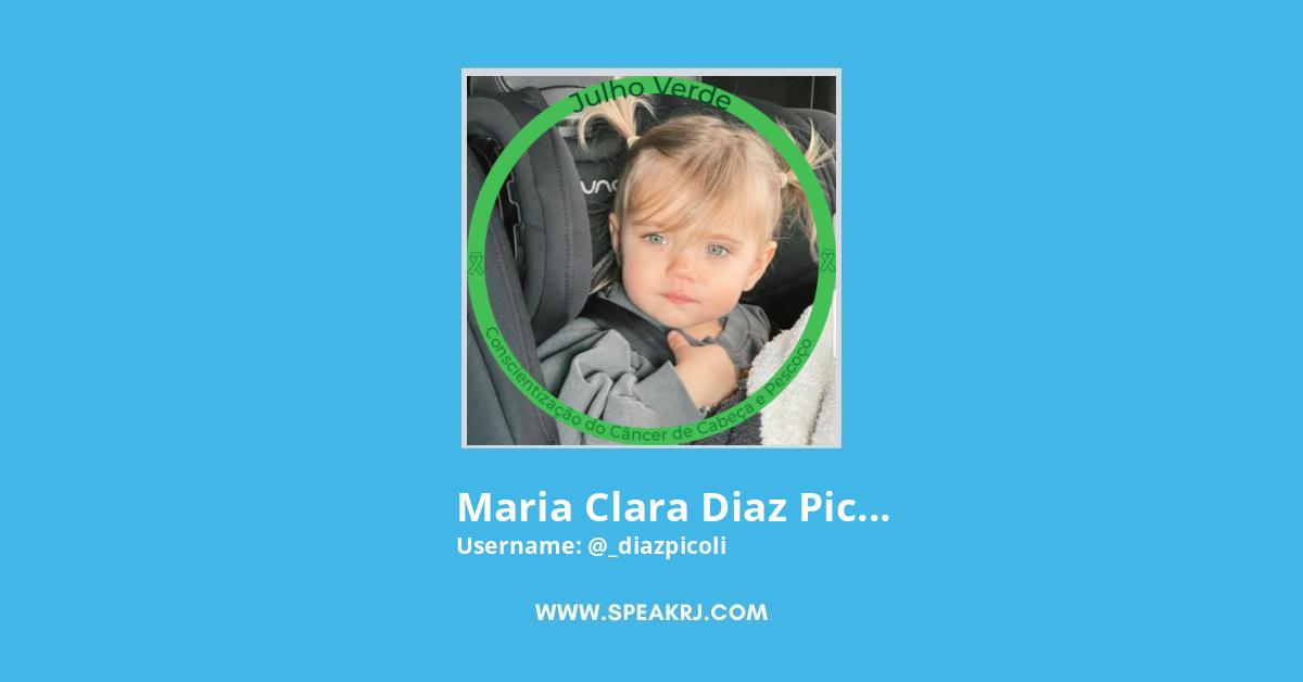 Maria Clara Diaz Picoli ๐ฆ๐ฎ Twitter Stats