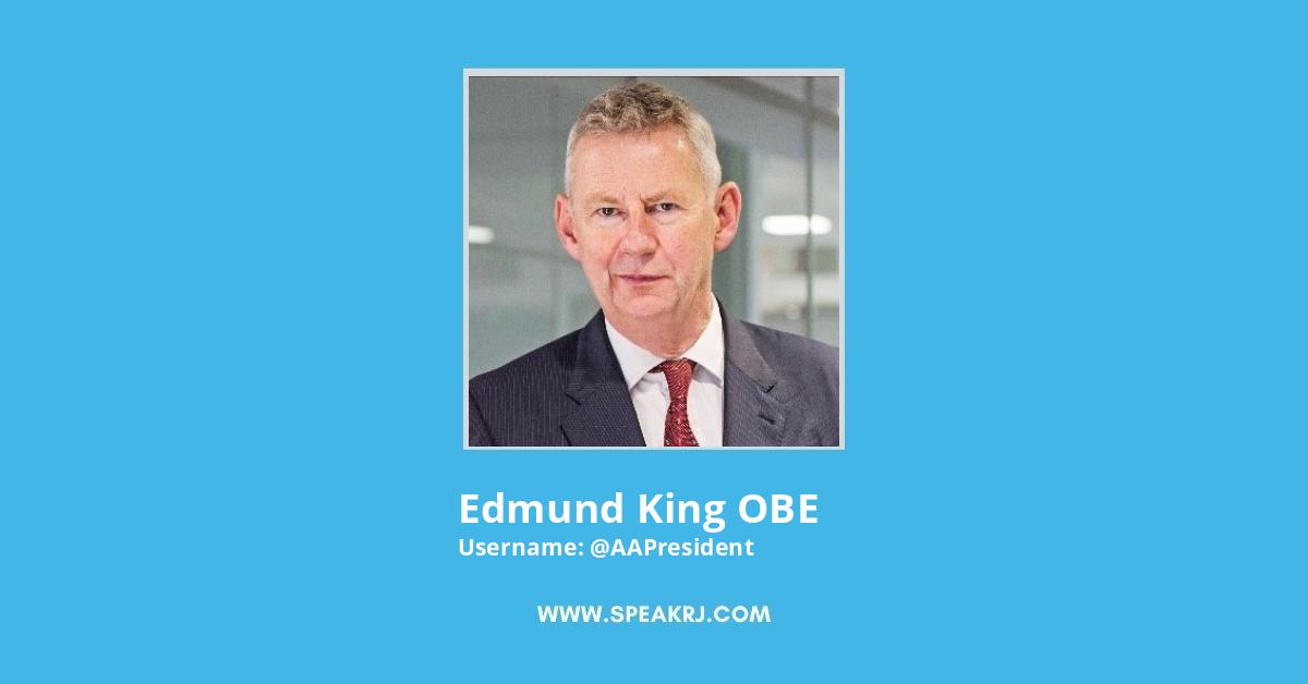 Edmund King OBE Twitter Stats