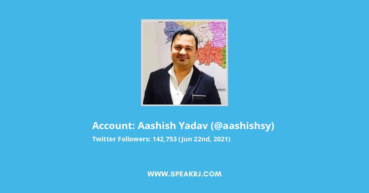 Aashish Yadav Twitter Stats