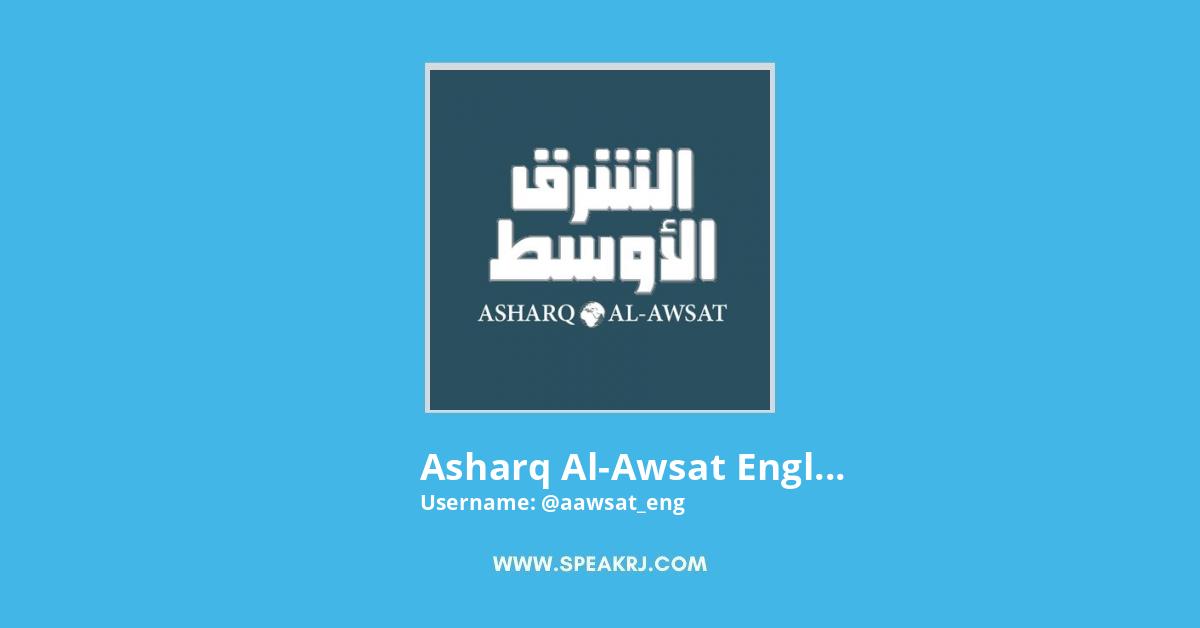 Asharq Al-Awsat English Twitter Stats