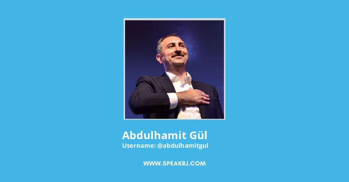 Abdulhamit Gül Twitter Stats