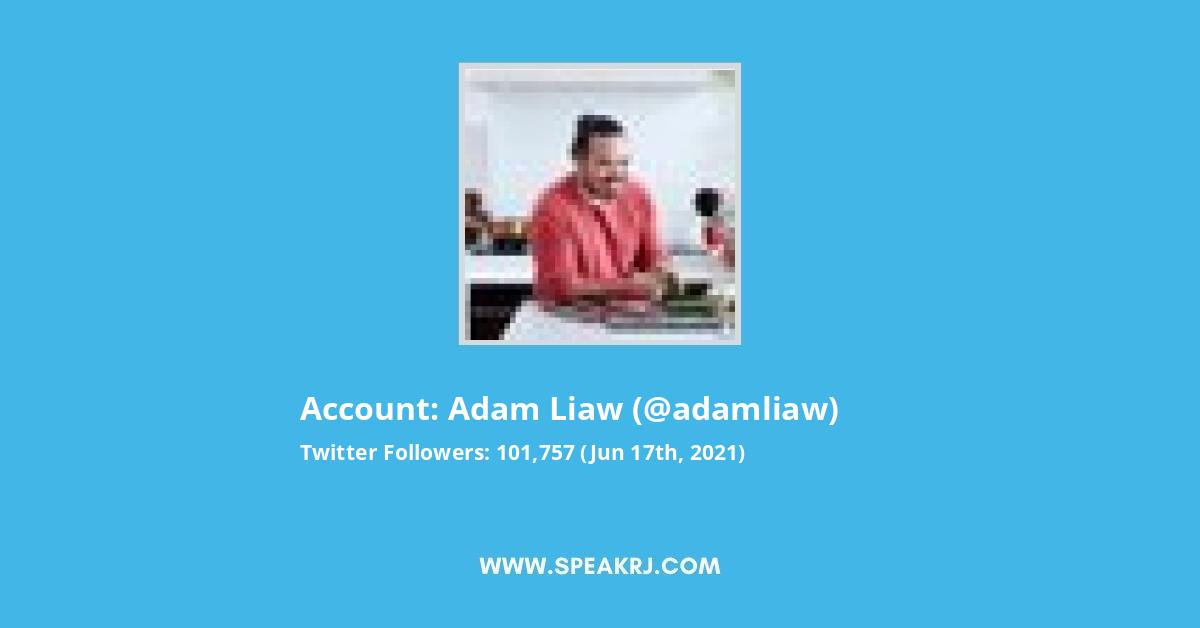 Adam Liaw Twitter Stats