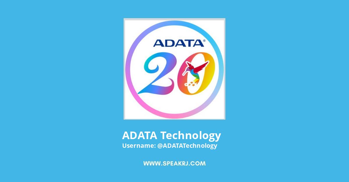 ADATA Technology Twitter Stats
