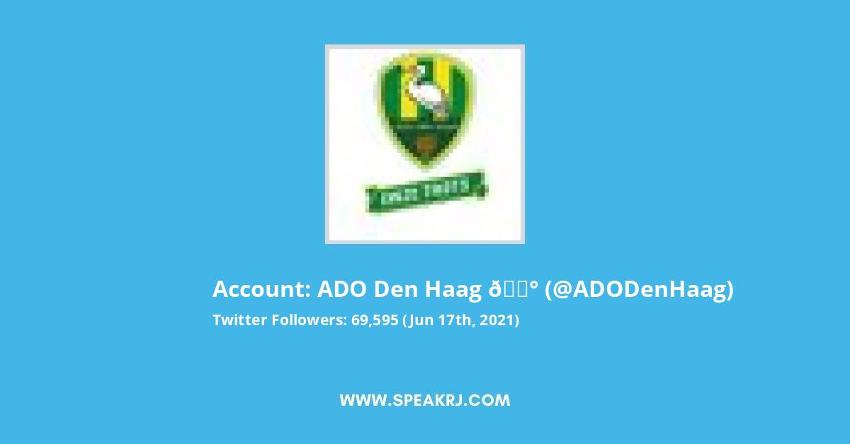 ADO Den Haag π° Twitter Stats