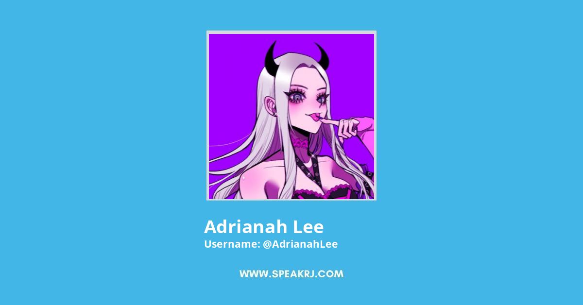 Adrianah Lee Twitter Followers Statistics / Analytics - SPEAKRJ Stats