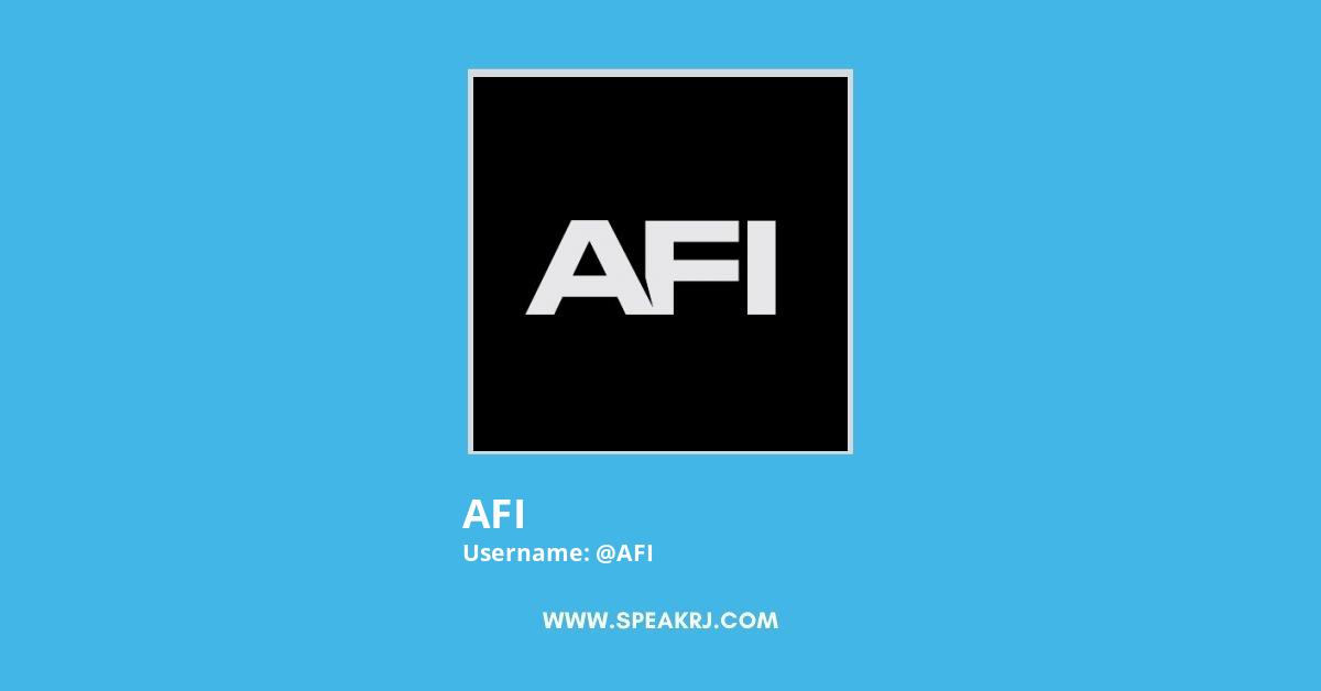 AFI Twitter Stats