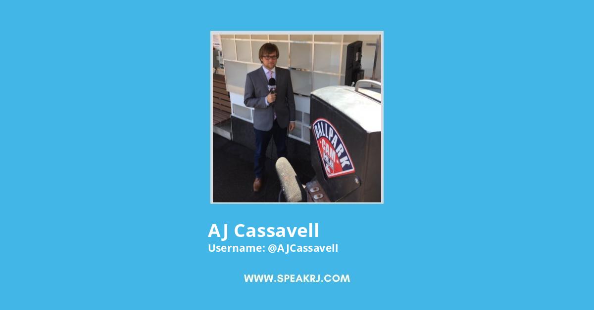 AJ Cassavell Twitter Stats