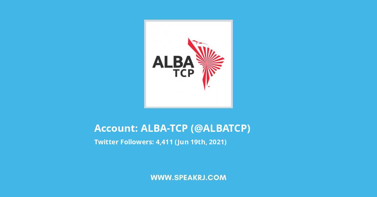 ALBA-TCP Twitter Stats