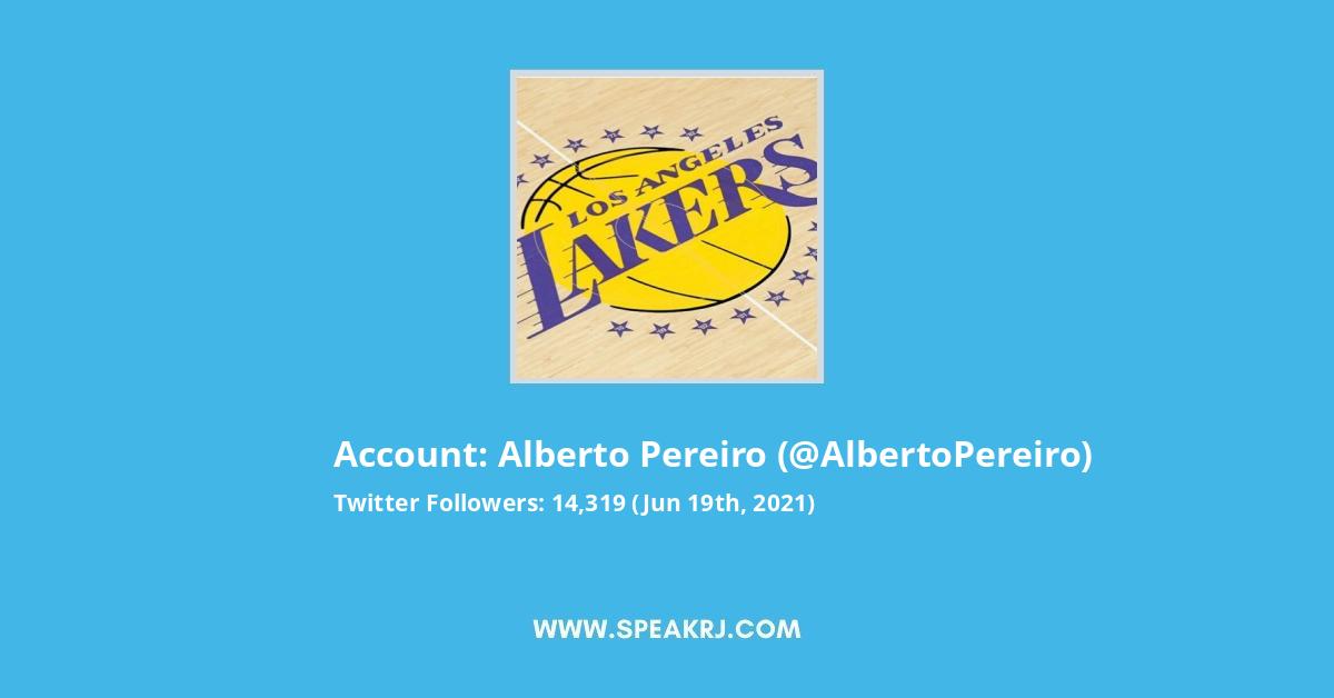 Alberto Pereiro Twitter Stats
