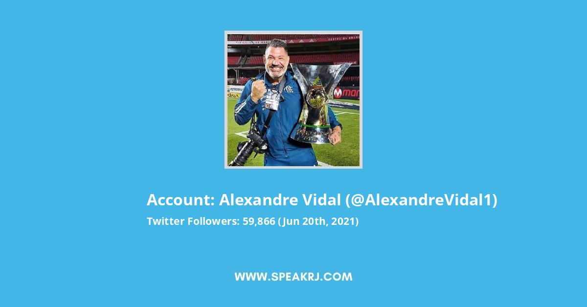 Alexandre Vidal Twitter Stats