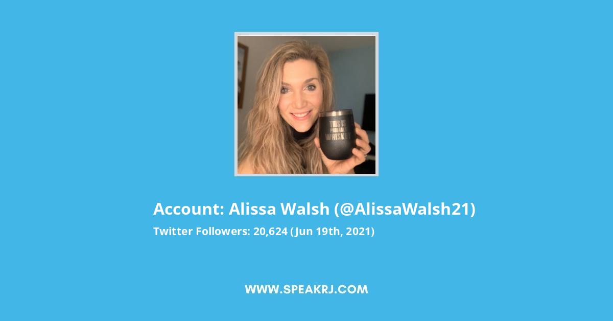 Alissa Walsh Twitter Stats