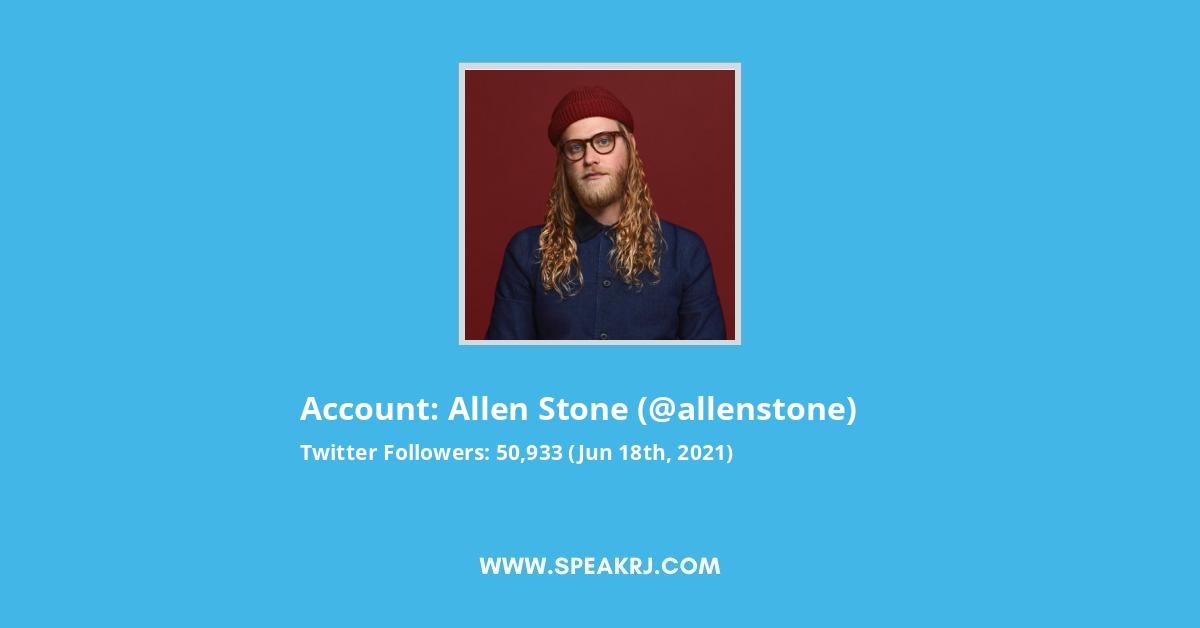 Allen Stone Twitter Stats