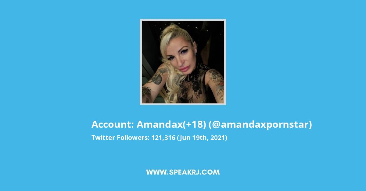 Xpornstar Com - Amandax(+18) Twitter Followers Statistics / Analytics - SPEAKRJ Stats