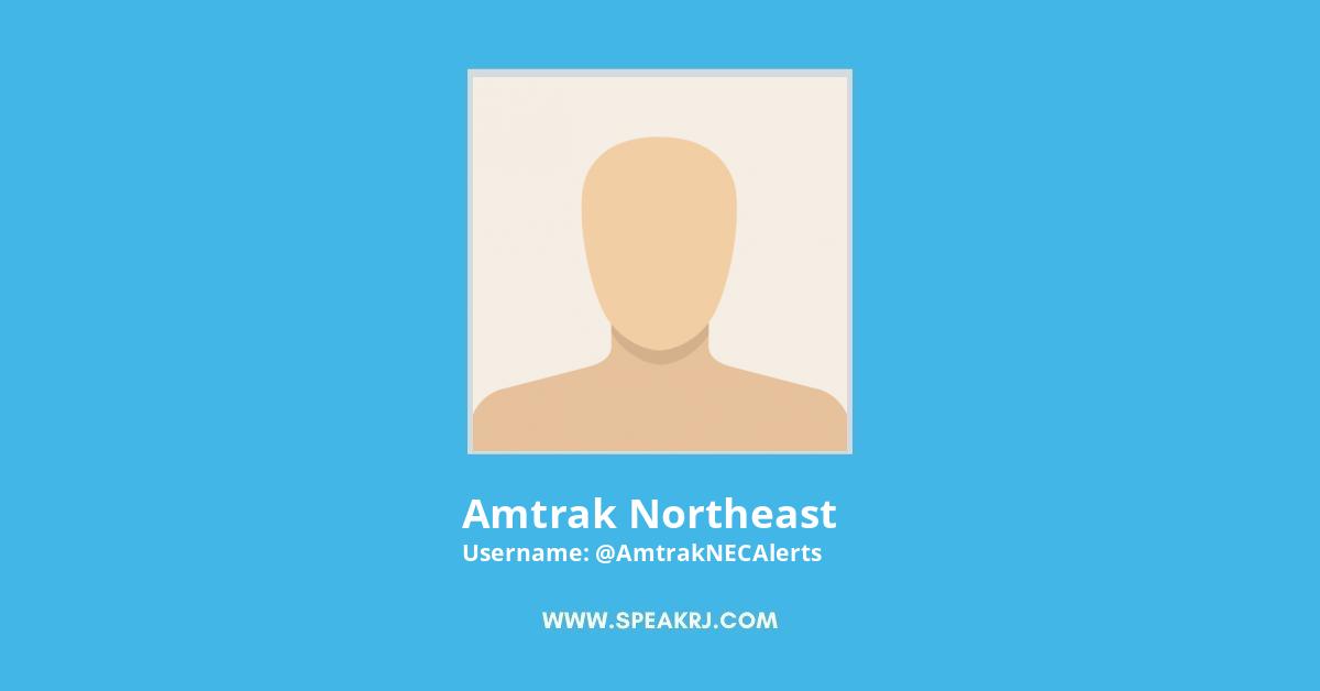 Amtrak Northeast Twitter Stats