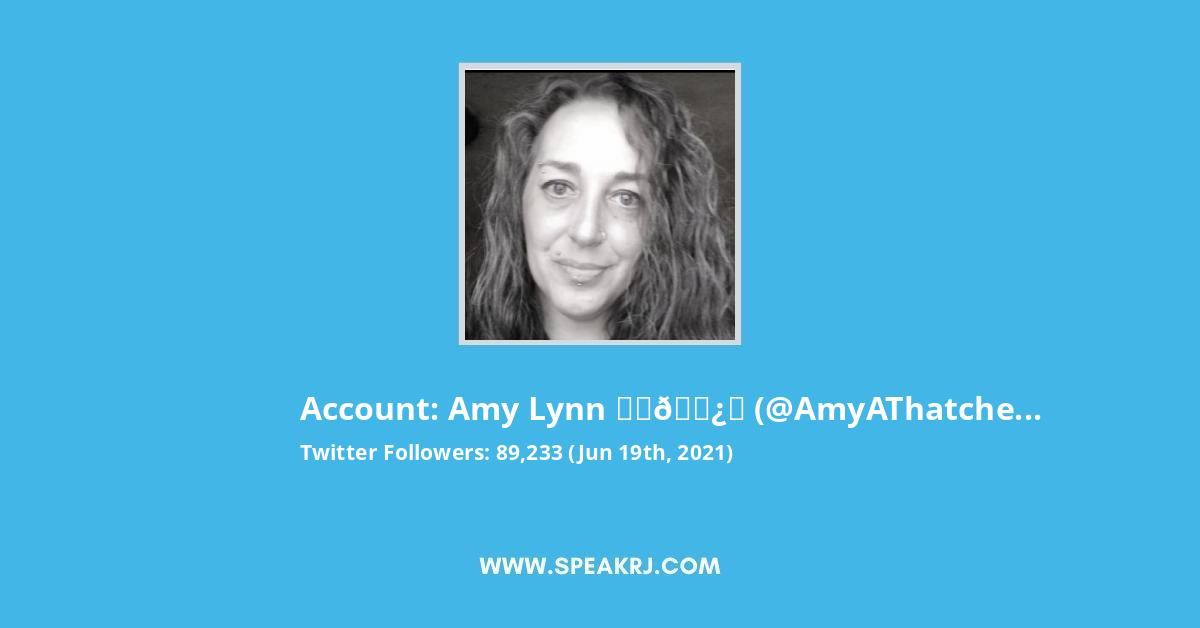 Amy Lynn👣❤ Twitter Stats