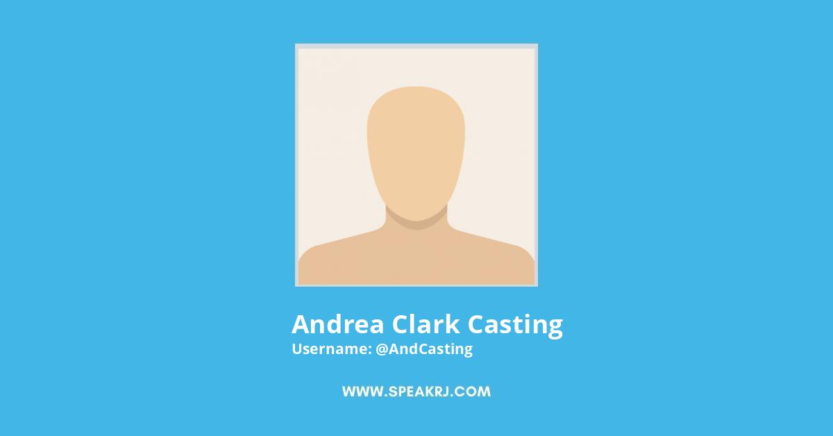 Andrea Clark Casting Twitter Stats