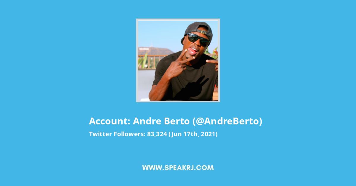 Andre Berto Twitter Stats