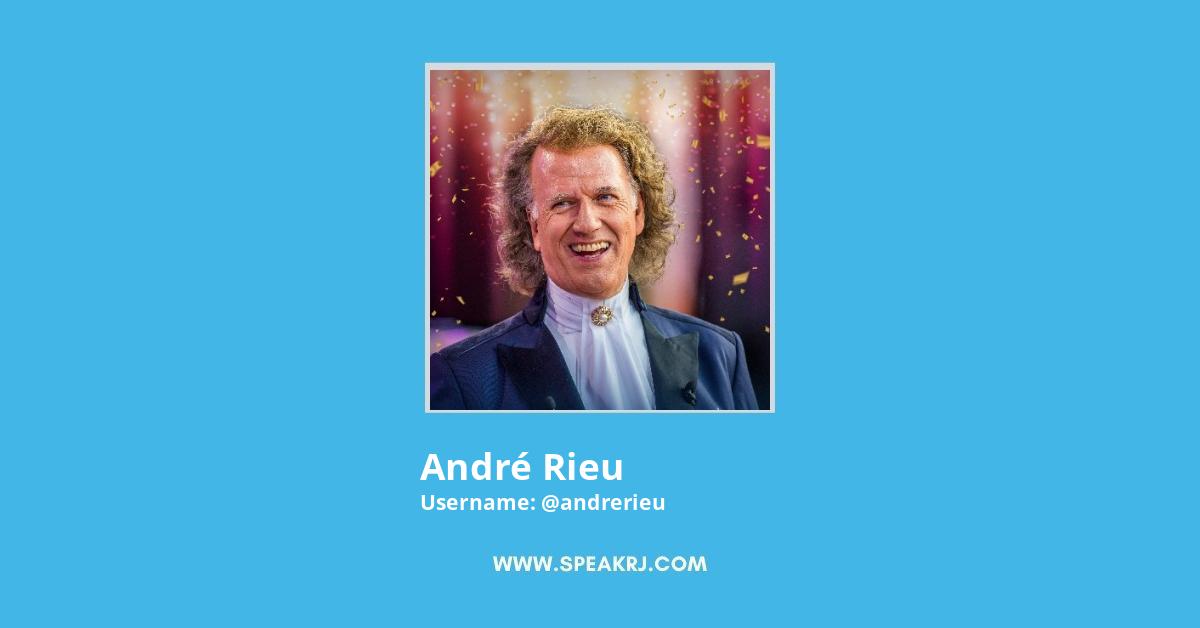 André Rieu Twitter Stats