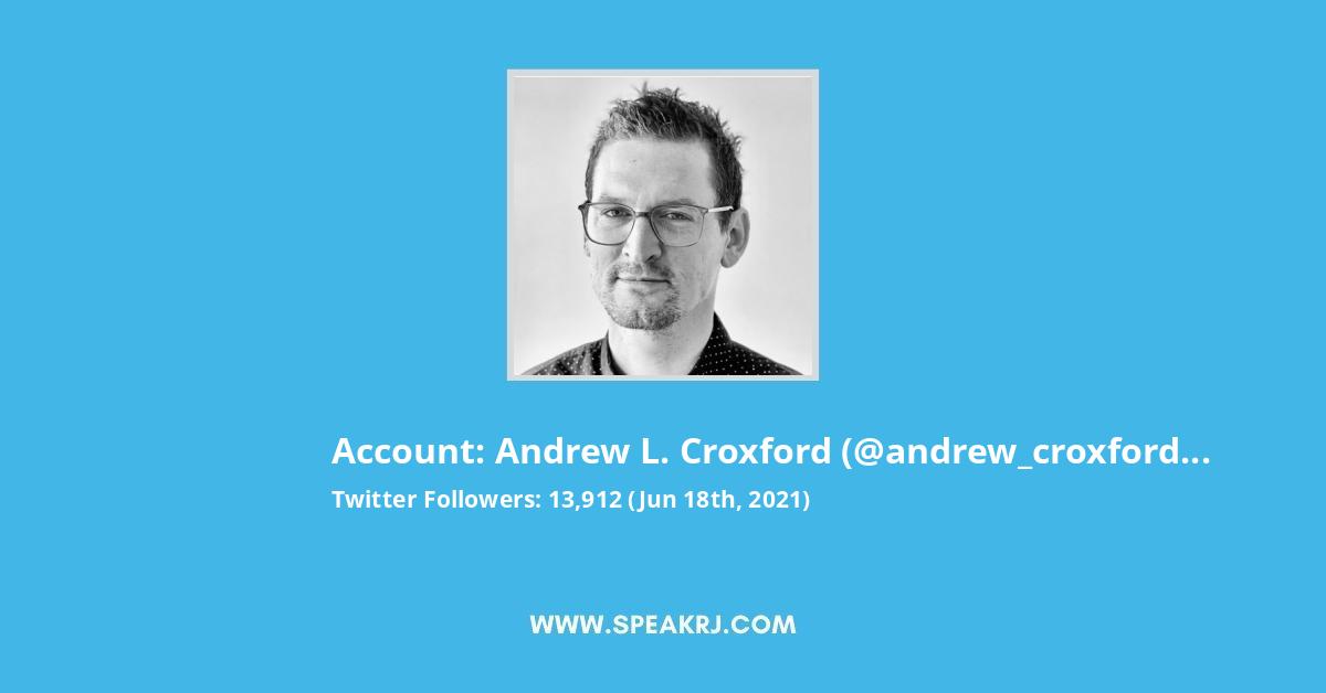 Andrew L. Croxford Twitter Stats
