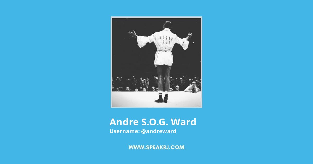 Andre S.O.G. Ward Twitter Stats