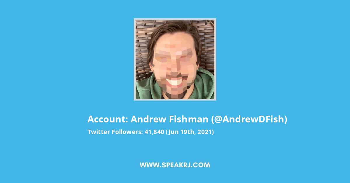 Andrew Fishman Twitter Stats