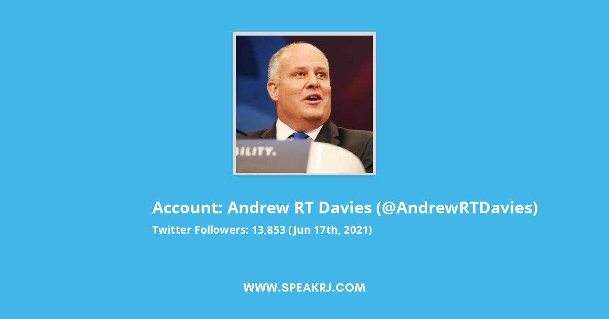 Andrew RT Davies Twitter Stats