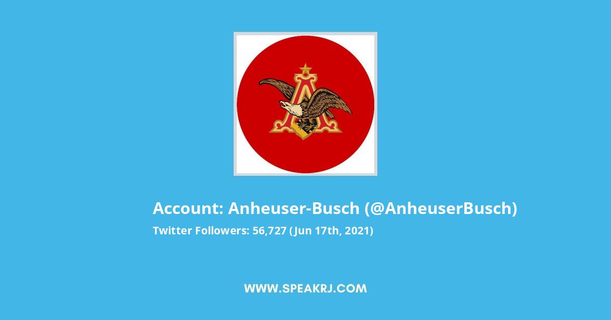 Anheuser-Busch Twitter Stats