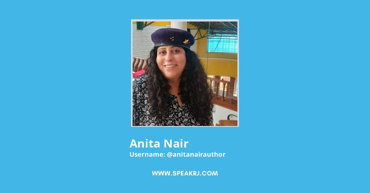 anita nair Twitter Stats