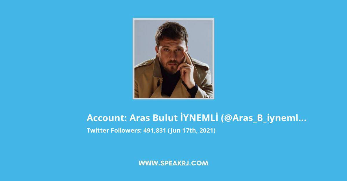 Aras Bulut Iynemli Twitter Followers Statistics Analytics Speakrj Stats