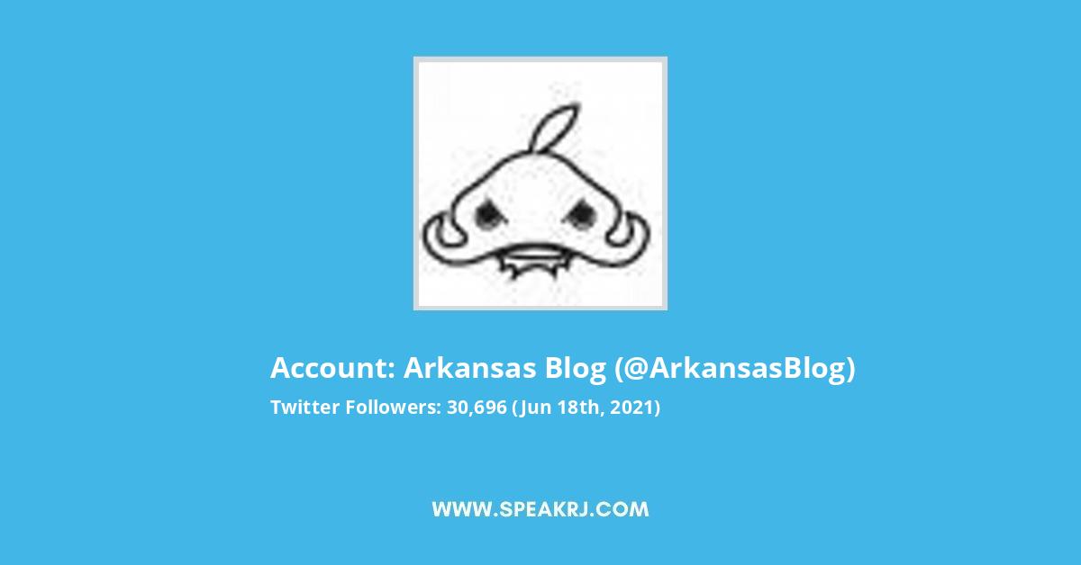 Arkansas Blog Twitter Stats