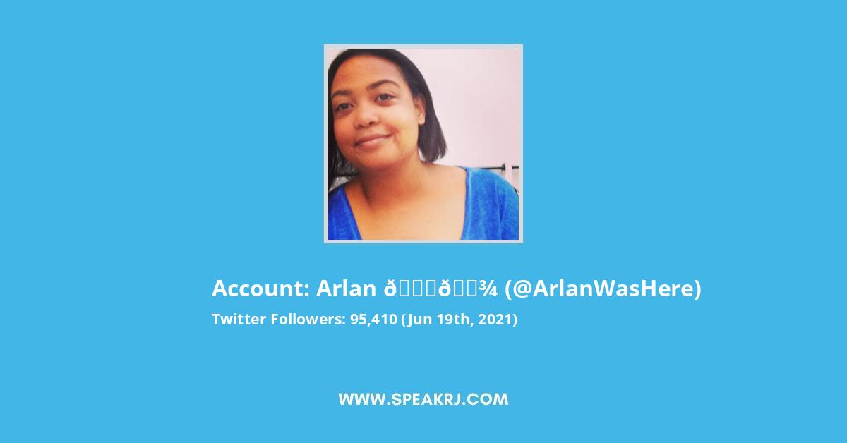 Arlan ππΎ Twitter Stats