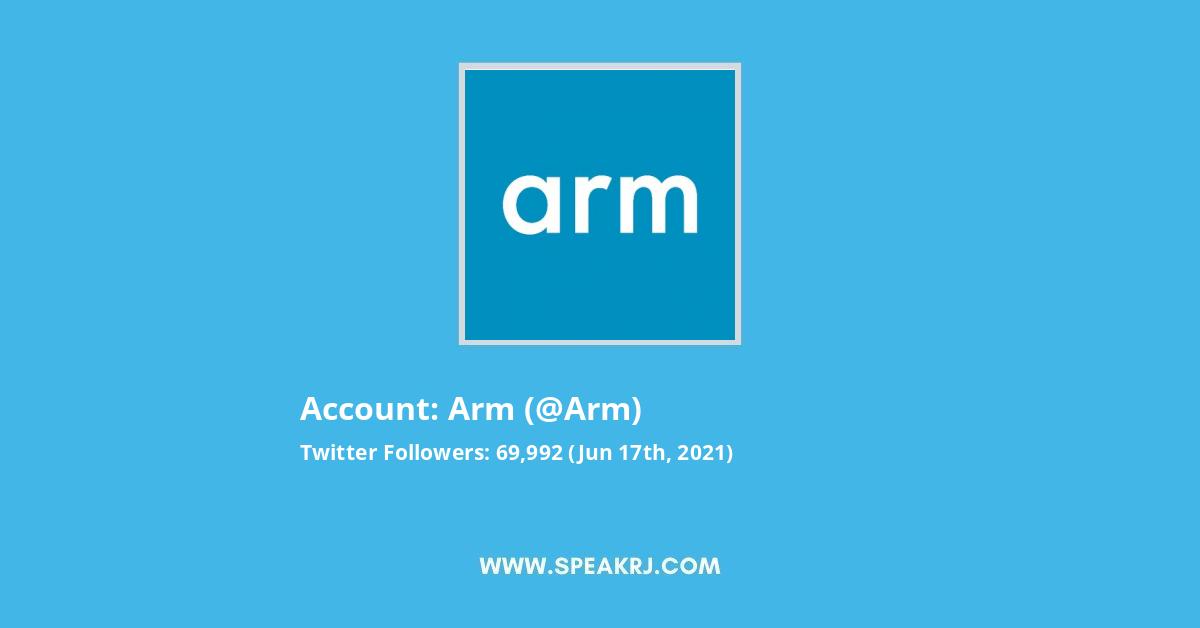 Arm Twitter Stats