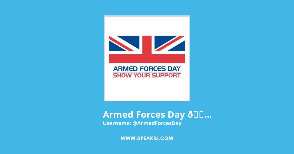 Armed Forces Day π¬π§ Twitter Stats