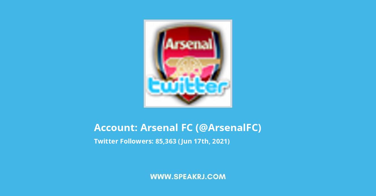 Arsenal FC Twitter Stats