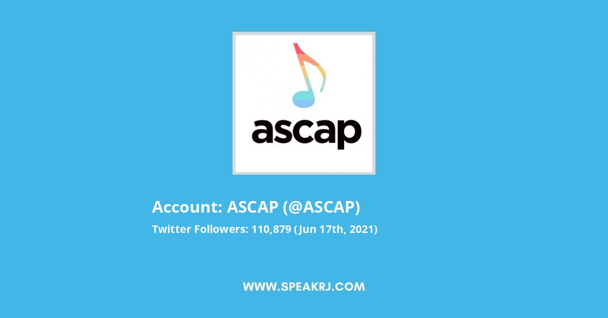 ASCAP Twitter Stats