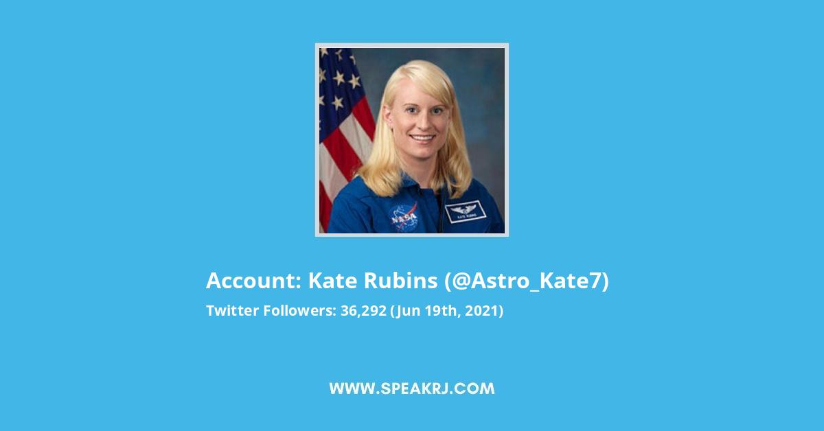 Kate Rubins Twitter Stats
