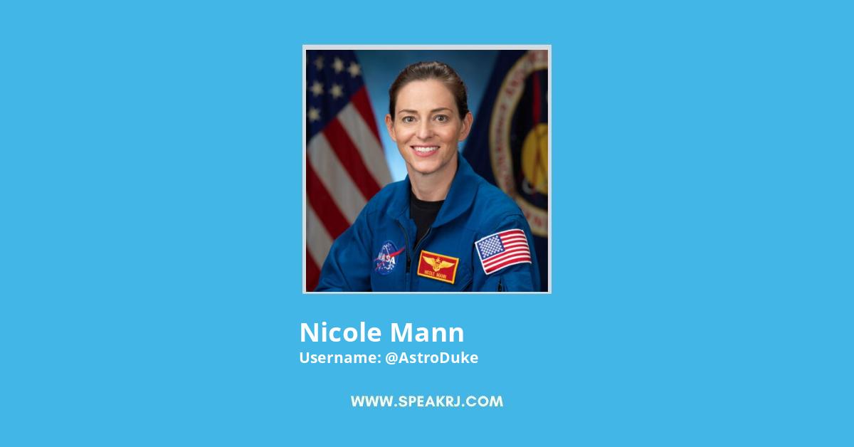 Nicole Mann Twitter Stats