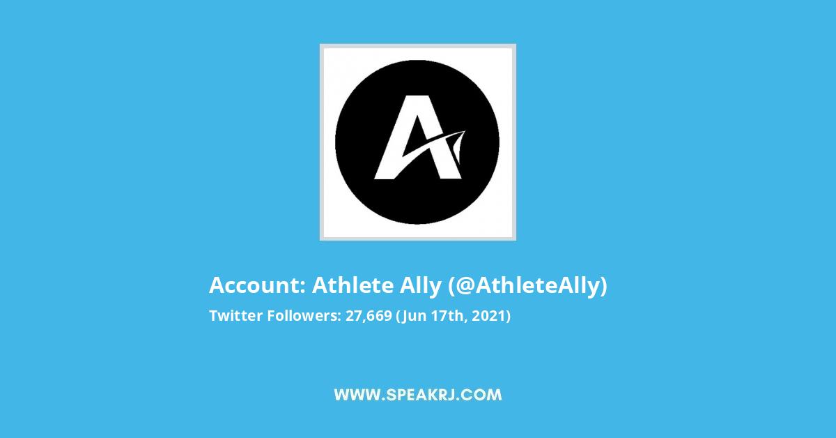 Athlete Ally Twitter Stats