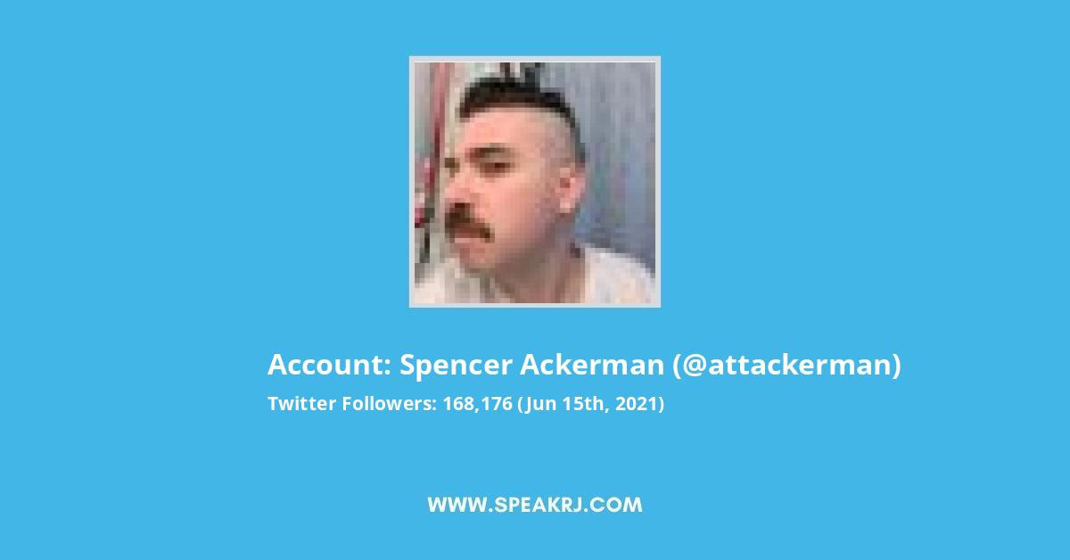 Spencer Ackerman Twitter Stats