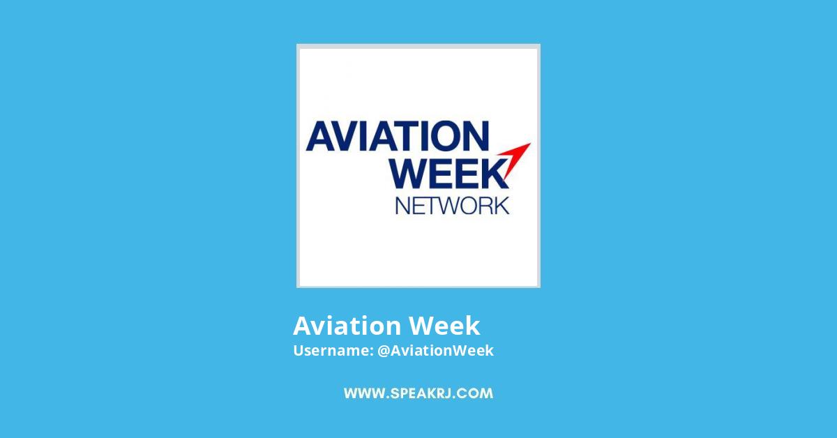 Aviation Week Twitter Stats