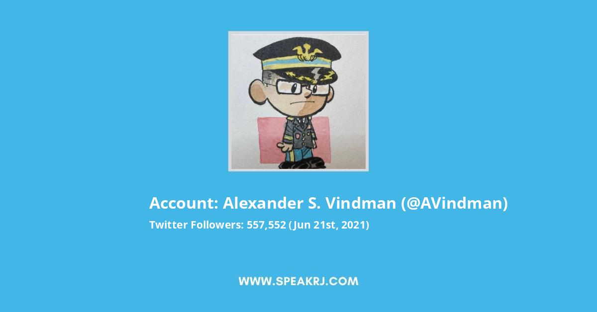 Alexander S. Vindman Twitter Stats