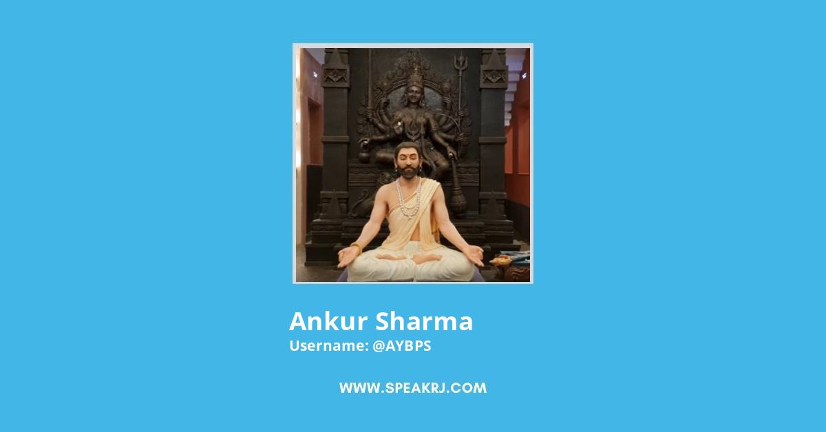 Ankur Sharma Twitter Stats