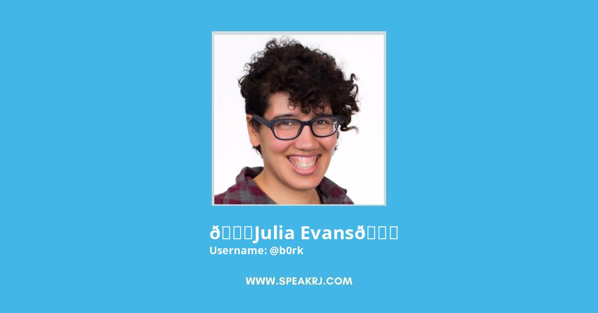 🔎Julia Evans🔍 Twitter Stats