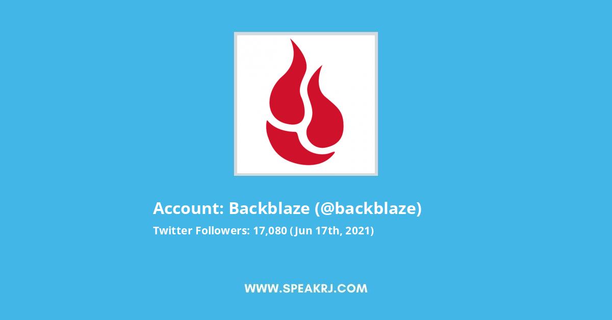Backblaze Twitter Stats