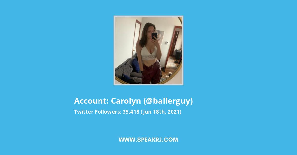 carolyn Twitter Stats
