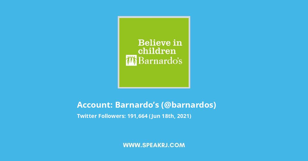 Barnardo’s Twitter Stats