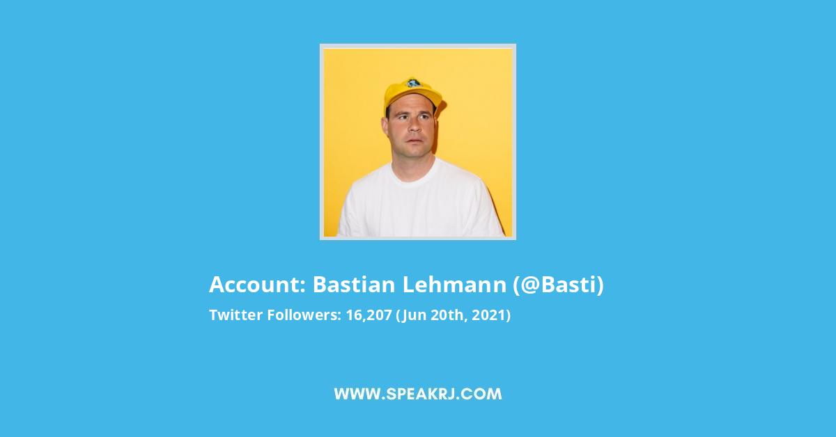 Bastian Lehmann Twitter Stats