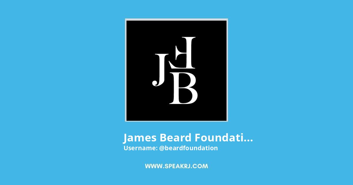 James Beard Foundation Twitter Stats