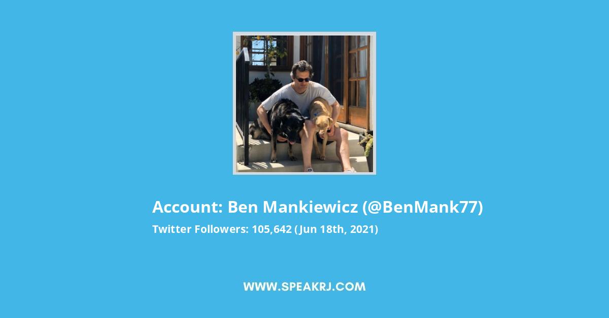 Ben Mankiewicz Twitter Stats