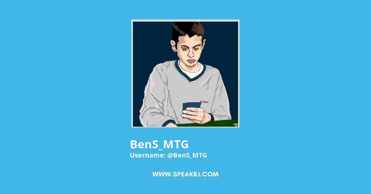 BenS_MTG Twitter Stats